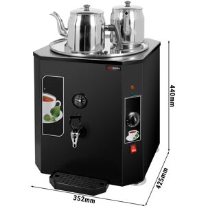 GGM Gastro - Bouilloire a the - 23 litres - 2,5 kW Noir / Argent