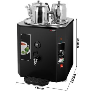 GGM Gastro - Bouilloire a the - 37 litres ? 3,5 kW Noir / Argent