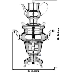 GGM GASTRO - BEEM Samovar Théière Soraya 3 - 10 litres