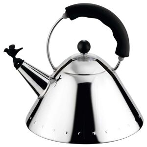 Alessi - Bouilloire 9093 B Bird Kettle, polie / noire