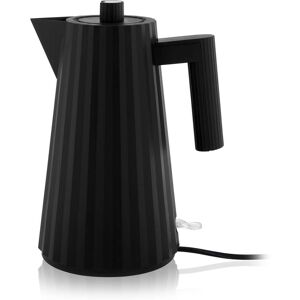 Alessi - Chauffe-eau Plisse 1,7 l, noir