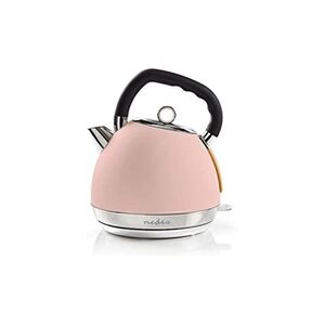 Nedis KAWK520EPK - Bouilloire - 1.8 litres - 2.2 kWatt - rose - Publicité