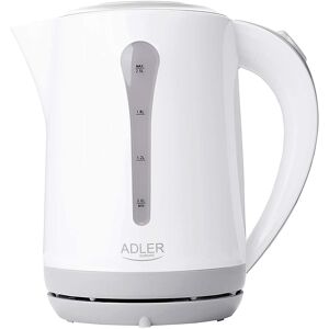 Adler Bouilloire Électrique Sans Fil De 2,5l 2200w Gris Blanc - Publicité