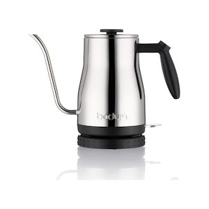 Bodum - Bistro Bouilloire Electrique A Long Bec, 1.200 W, 1.0 L, Inox