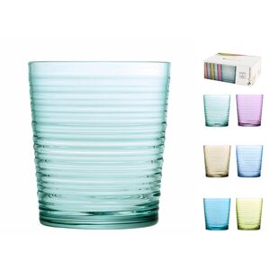 Pasabahce 5810600 bicchiere per acqua Colori assortiti 6 pezzo(i) 410