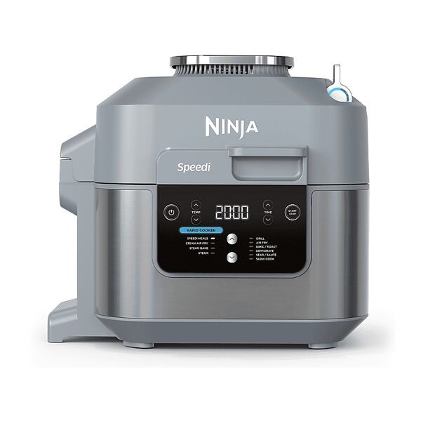 ninja speedi on400eu multicooker, 1760 w, capacità ciotola 5,7 l, grigio