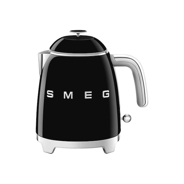 smeg mini bollitore standard 0,8lt black klf05bleu sel