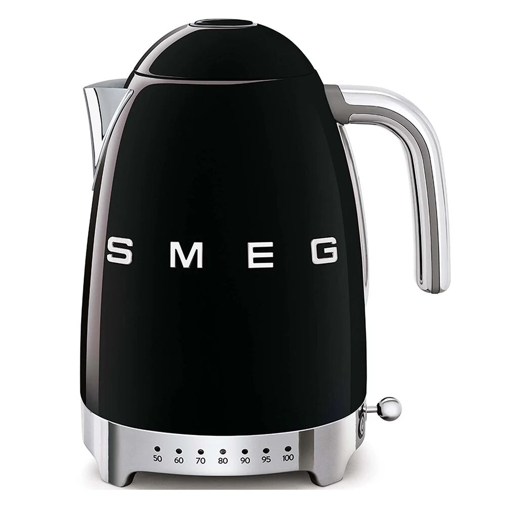 SMEG Bollitore A Temperatura Variabile 50's Style – Nero LUCIDO – KLF04BLEU