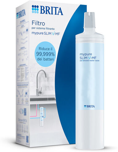 Brita Filtro per mypure SLIM V-MF, 1 filtro (8000L) - filtro di ricamb