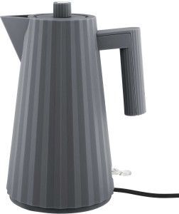 Alessi Plissé waterkoker 1,7 L grijs