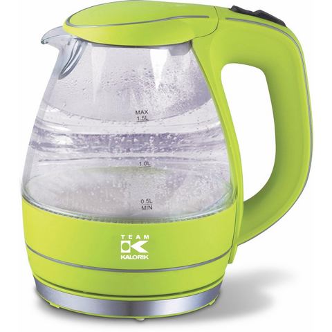 Team Kalorik TKG Glazen design-waterkoker JK1022AG  - 27.99 - groen