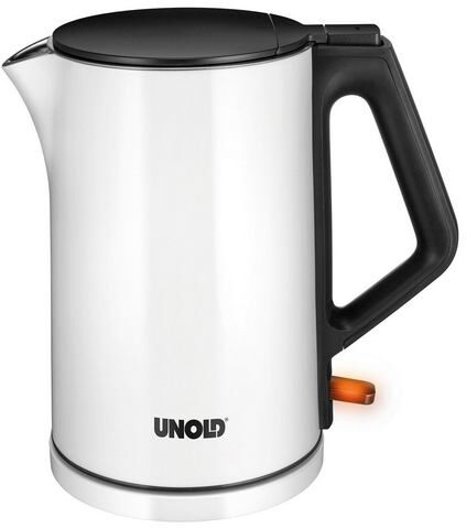 Unold waterkoker, 18520, 1,5 liter, 2200 watt  - 40.55 - zilver