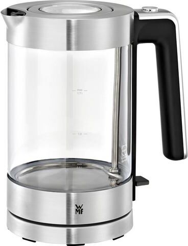 WMF waterkoker, LONO, glas, 1,7 liter, 3000 watt  - 97.99 - zilver