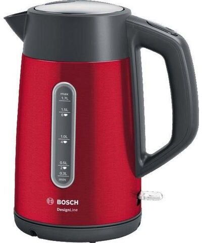 Bosch »TWK4P434 DesignLine« waterkoker  - 46.04 - rood