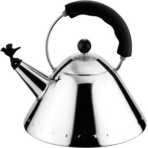 Alessi 9093 vannkoker Svart-fugl