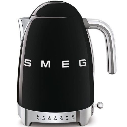 SMEG Czajnik SMEG czarny z regulacją temperatury