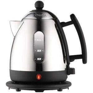 Dualit - 1l Jug Kettle Black Silver - Silver,Svart - Vattenkokare