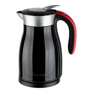 Vektra Vacuum Insulated Eco Friendly Easy Pour Kettle 1.5, 1.2, 1.7 Litre gray 24.5 H x 23.0 W x 20.0 D cm