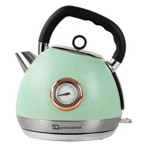 SQ Professional Epoque 1.8L Stainless Steel Electric Kettle green 26.0 H x 24.0 W x 20.0 D cm