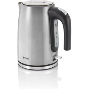 Swan SK14015N TownHouse 1.7L Jug Kettle - Stainless Steel