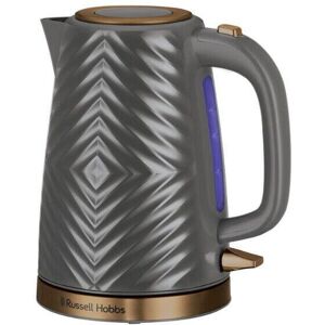 Russell Hobbs Groove Grey Kettle