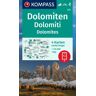 Kompass-Karten KOMPASS Wanderkarten-Set 672 Dolomiten, Dolomiti, Dolomites (4 Karten) 1:35.000