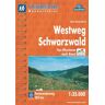 Hans-Georg Sievers - Hikeline Fernwanderweg Westweg Schwarzwald. Von Pforzheim nach Basel. Wanderführer und Karte 1:35.000, 285 km, wasserfest, GPS-Tracks zum Download - Preis vom 12.05.2024 04:50:34 h