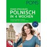 unbekannt - PONS Power-Sprachkurs Polnisch in 4 Wochen: Lernen Sie Polnisch mit Buch, 2 Audio+MP3-CDs und Online-Tests - Preis vom h