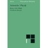 Aristoteles - Philosophische Bibliothek, Band 381: Aristoteles' Physik - Halbband 2: Bücher V (E)- VIII(Th) - Preis vom h