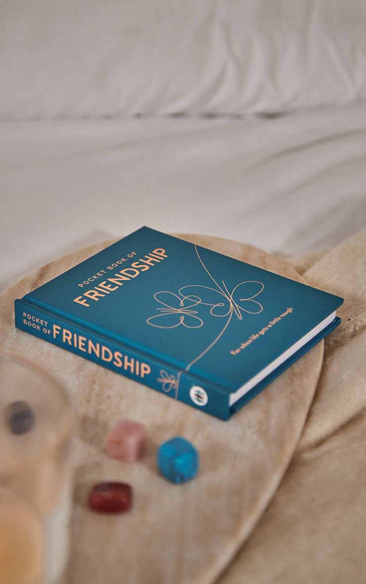 PrettyLittleThing Blue Little Book Of Friendship  - Blue - Size: One Size