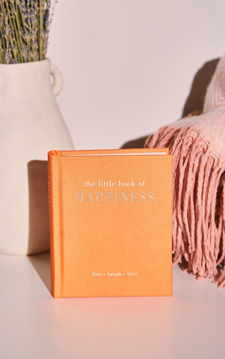 PrettyLittleThing The Little Book Of Happiness  - Orange - Size: One Size