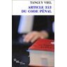 Tanguy Viel Article 353 Du Code Pénal