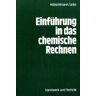 Ulrich Hübschmann Einführung In Das Chemische Rechnen