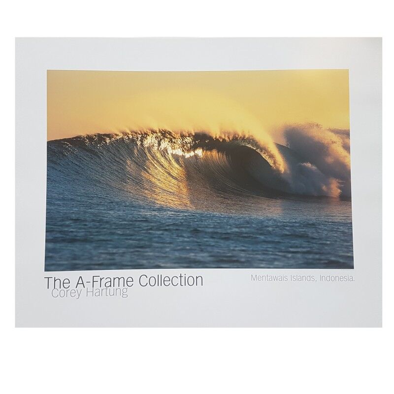 THE A-FRAME COLLECTION Poster Photo Surf A-FRAME COLLECTION Corey Hartung "Mentawais Islands, Indonesia"