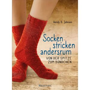 Bassermann Buch Socken stricken andersrum - Von der Spitze zum Bündchen - Size: 128 Seiten