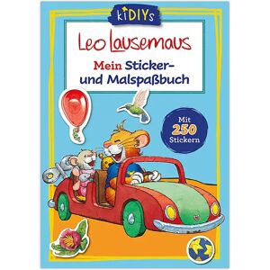 Édition Helmut Lingen Buch Leo Lausemaus Mein Sticker- und Malspassbuch - Size: 32 Seiten