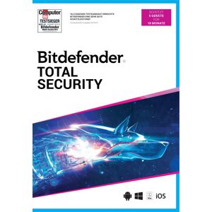 bhv Bitdefender Total Security 2021 5 Gerät / 18 Monate (Code in a Box) (DE) - PC