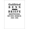 Klett Cotta Briefe / Briefwechsel mit dem ''Merkur''. 1948-1956 (Briefe)