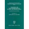 Duncker & Humblot Unternehmer und Unternehmensperspektiven für Klein- und Mittelunternehmen.