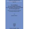 Duncker & Humblot Das Verhältnis der notwendigen Beiladung zur notwendigen Streitgenossenschaft im Verwaltungsprozeß.