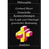 Philosophia Verlag Generische Kennzeichnungen