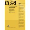 Erich Schmidt Verlag Verkehrsrechts-Sammlung (VRS) / Verkehrsrechts-Sammlung (VRS), Band 112