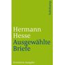 Suhrkamp Ausgewählte Briefe