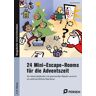 Persen Verlag in der AAP Lehrerwelt GmbH 24 Mini-Escape-Rooms für die Adventszeit - Grundschule