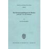 Duncker & Humblot Die Stornierungsbefugnis der Banken gemäß Ziff. 4, Abs. III AGB-Banken.