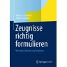Springer Fachmedien Wiesbaden GmbH Zeugnisse richtig formulieren