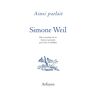 Arfuyen Ainsi parlait Simone Weil - Simone Weil - broché