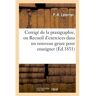 Hachette Bnf Corrigé de la praxigraphie, ou Recueil d'exercices dans un nouveau genre pour enseigner - P.-H. Leterrier - broché