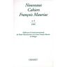 Grasset Nouveaux cahiers François Mauriac n°03 - François Mauriac - broché