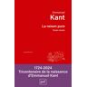 Puf La raison pure - Immanuel Kant - broché